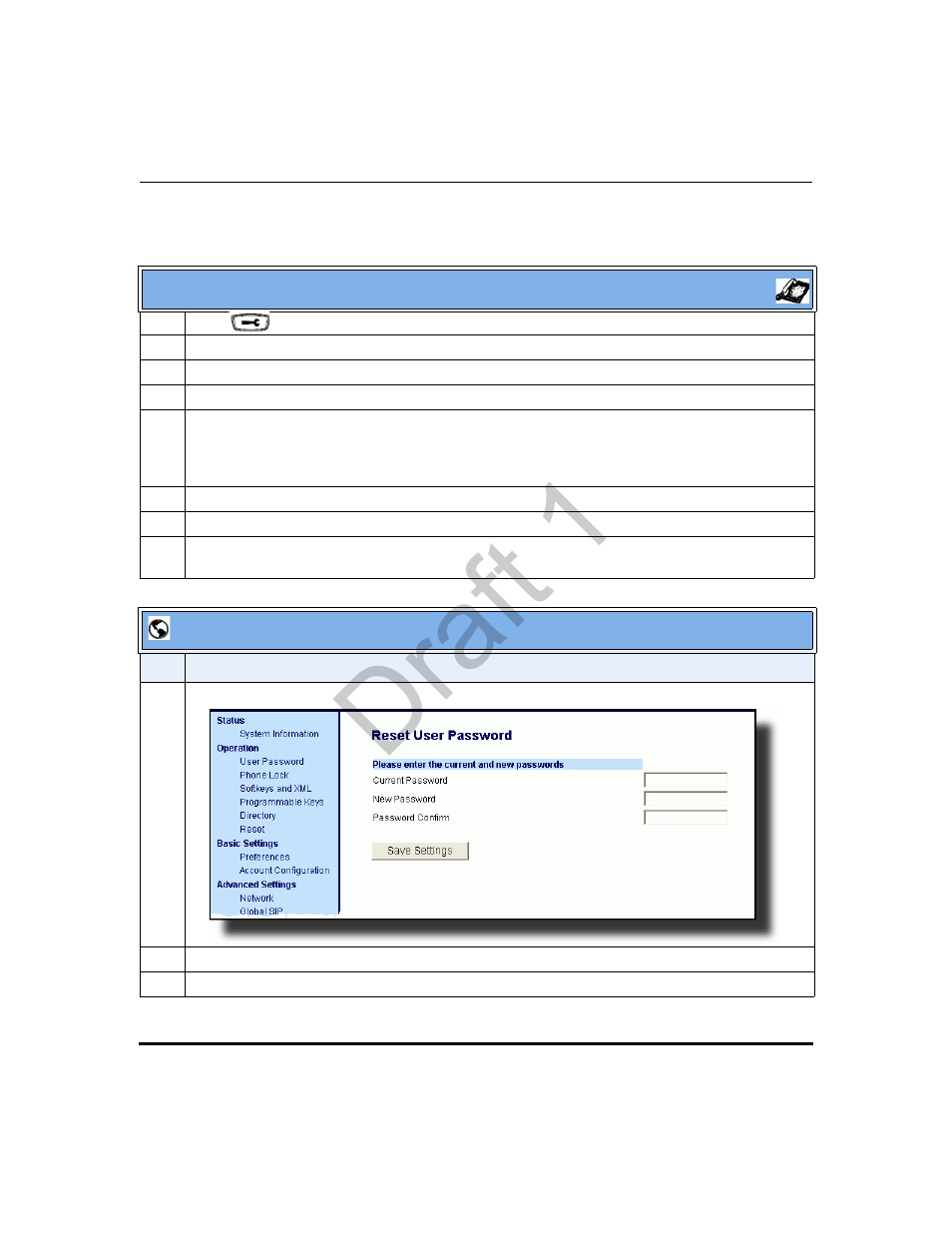 How to reset a user’s password, How to reset a user’s password? -25, Draft 1 | Aastra Telecom 9480i Series User Manual | Page 771 / 1184