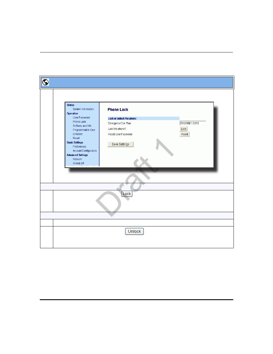 Draft 1 | Aastra Telecom 9480i Series User Manual | Page 774 / 1184