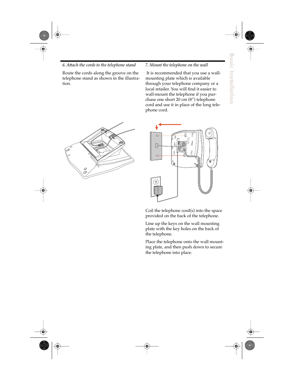 Basic installation | Aastra Telecom 9116 User Manual | Page 7 / 26