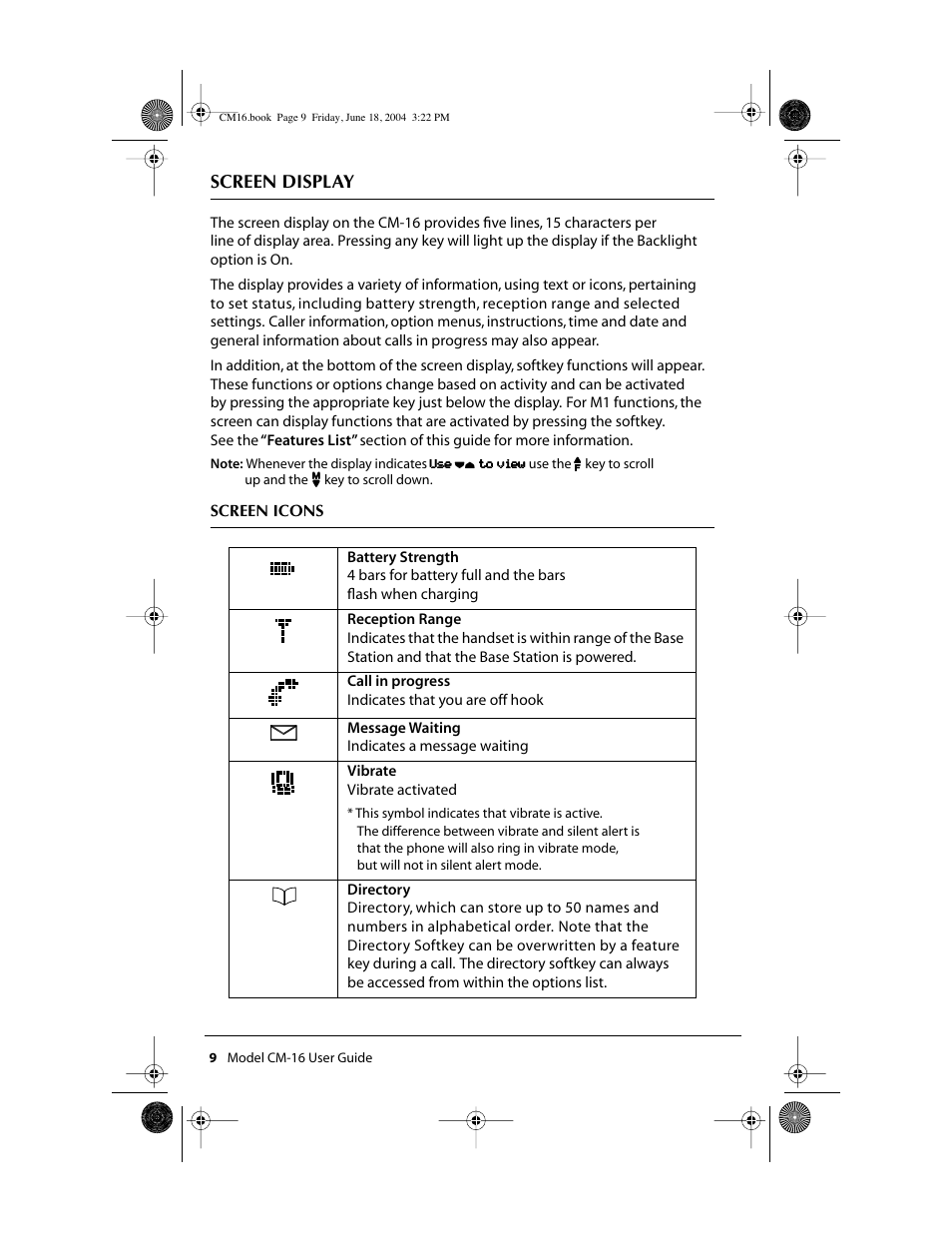 Aastra Telecom CM-16 User Manual | Page 10 / 28