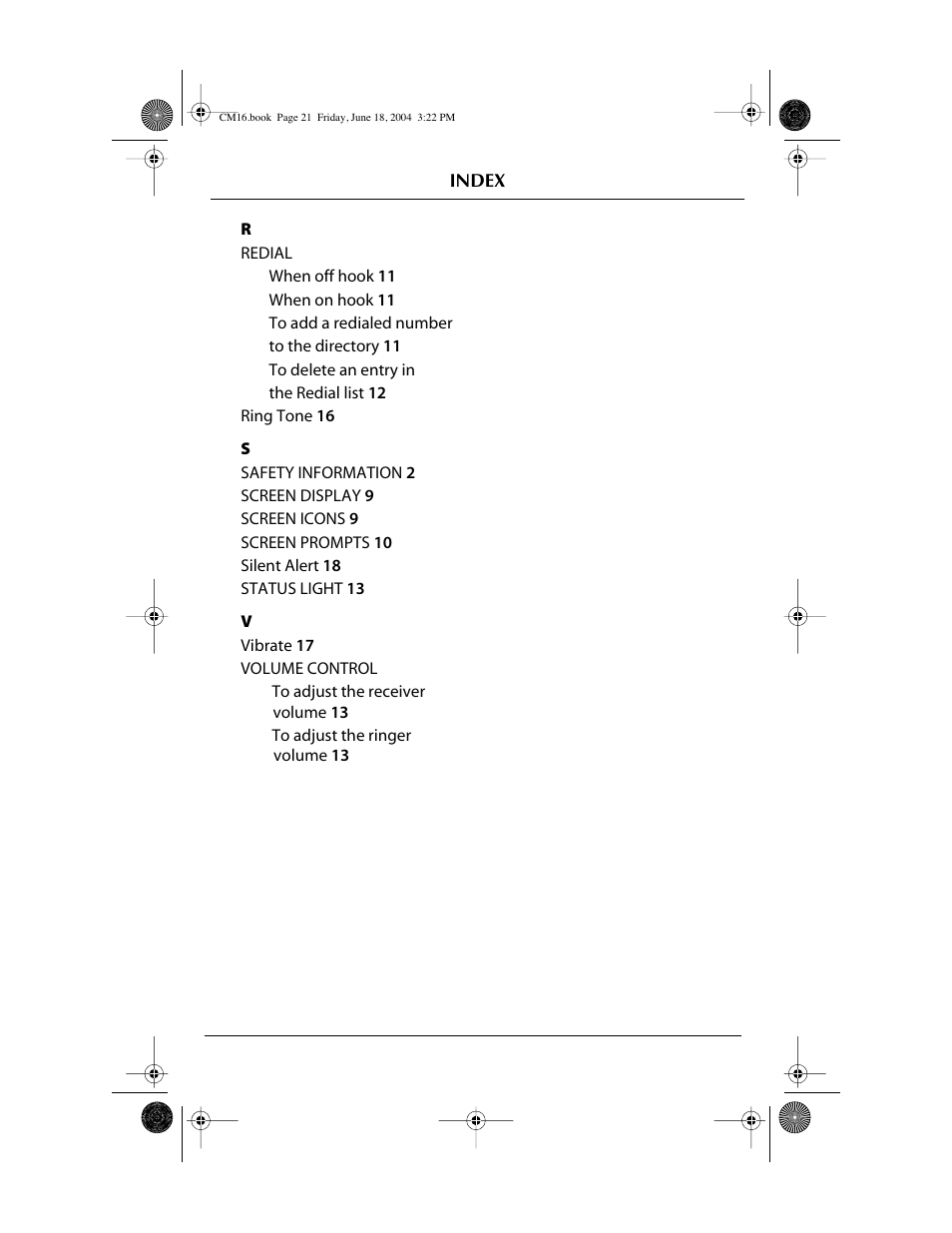 Aastra Telecom CM-16 User Manual | Page 27 / 28