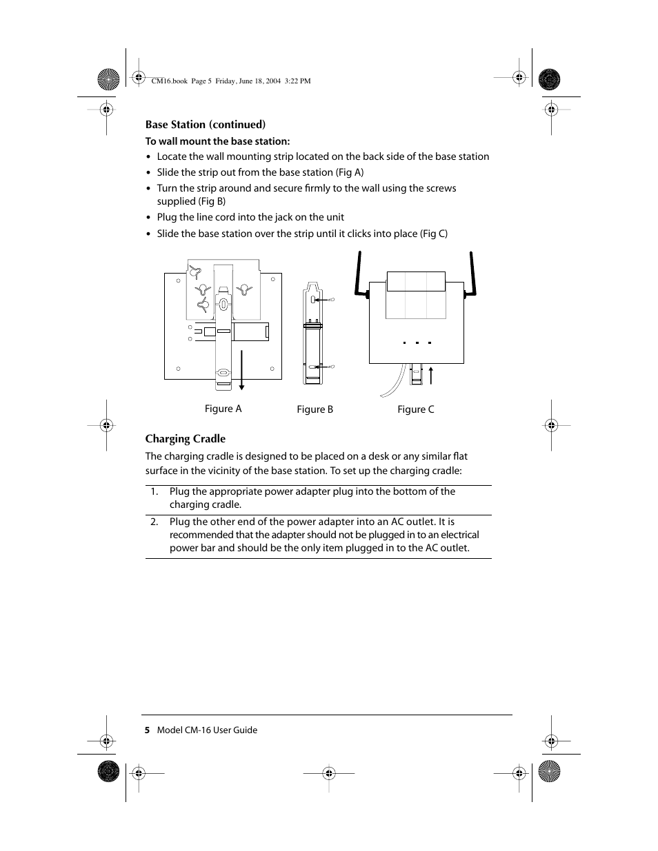 Aastra Telecom CM-16 User Manual | Page 6 / 28