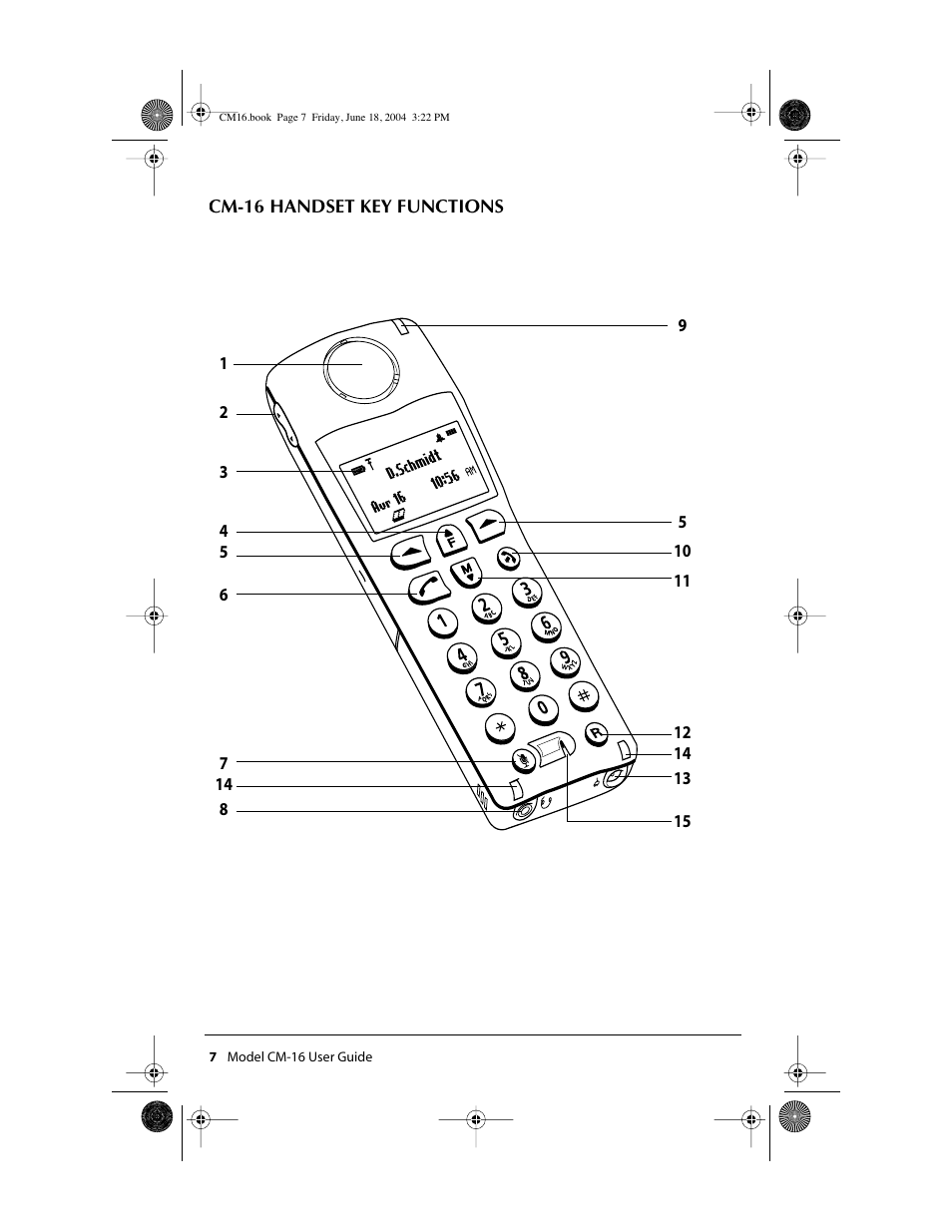 Aastra Telecom CM-16 User Manual | Page 8 / 28