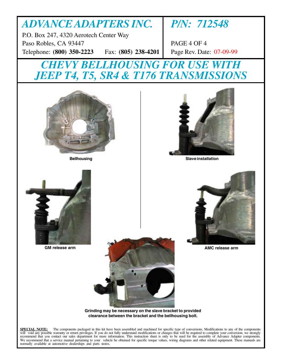 Advance Adapters 712548 User Manual | Page 4 / 4