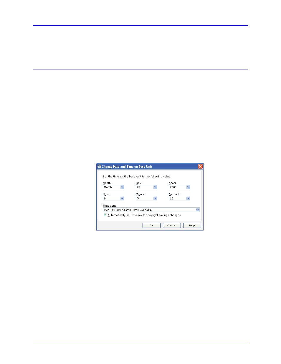 Advanced administrator options, Setting the date and time | Aastra Telecom 6753i R User Manual | Page 39 / 80