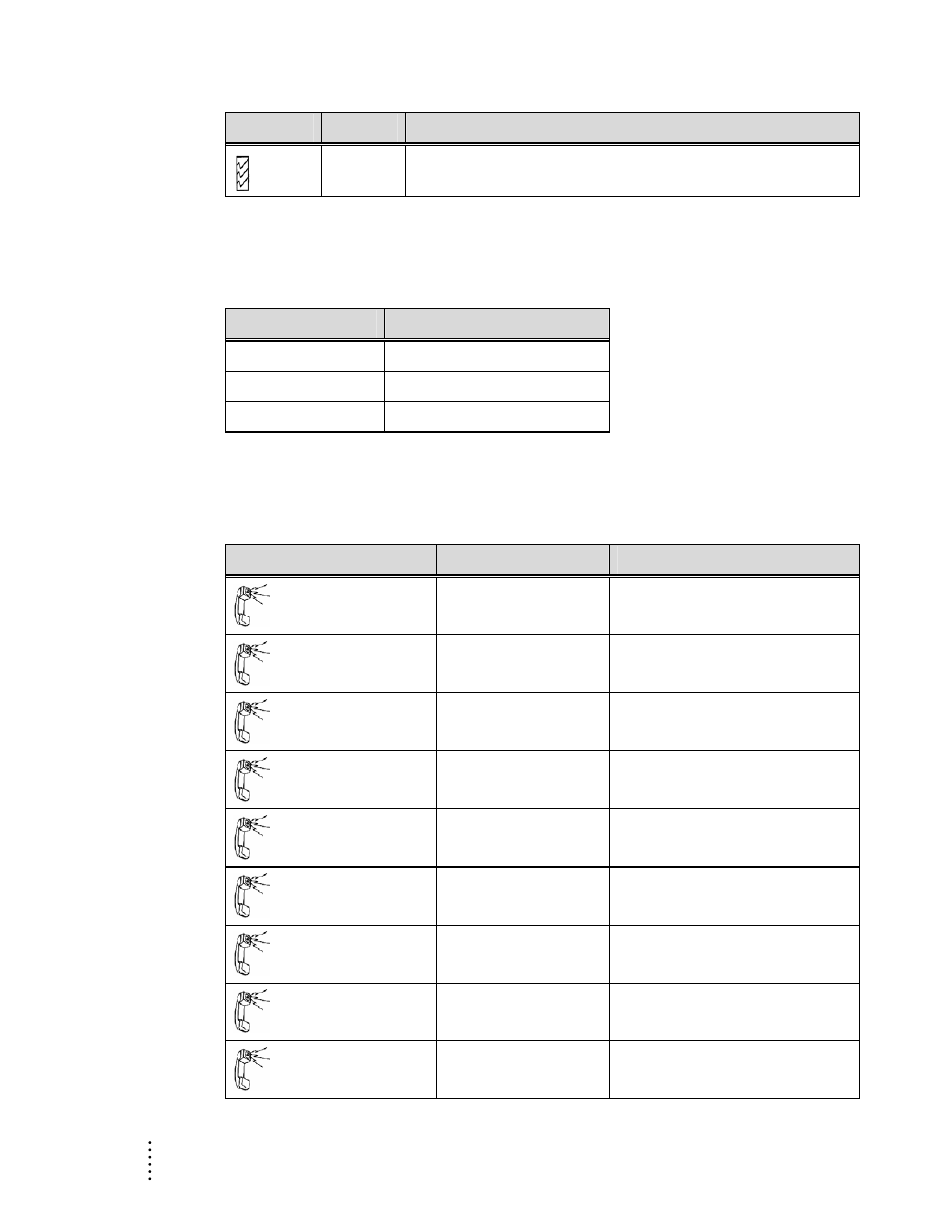 Ring types, System tones | Aastra Telecom ITE-760 User Manual | Page 22 / 111