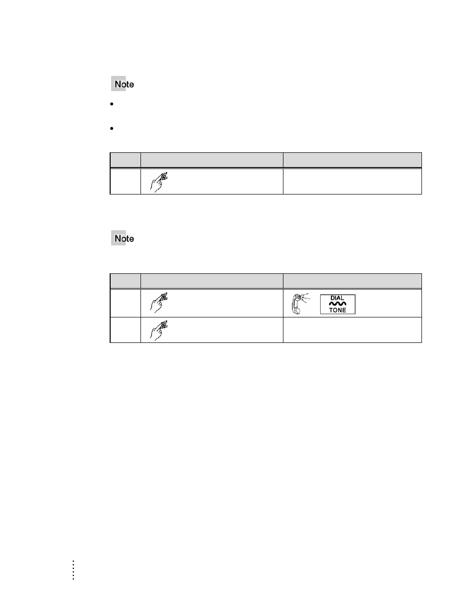 Place an internal call, Place an external call, Dial by name from the personal directory | Dial by name from the system directory, Dial with abbreviated dial, Dial with auto dial, Dial with redial | Aastra Telecom ITE-760 User Manual | Page 24 / 111