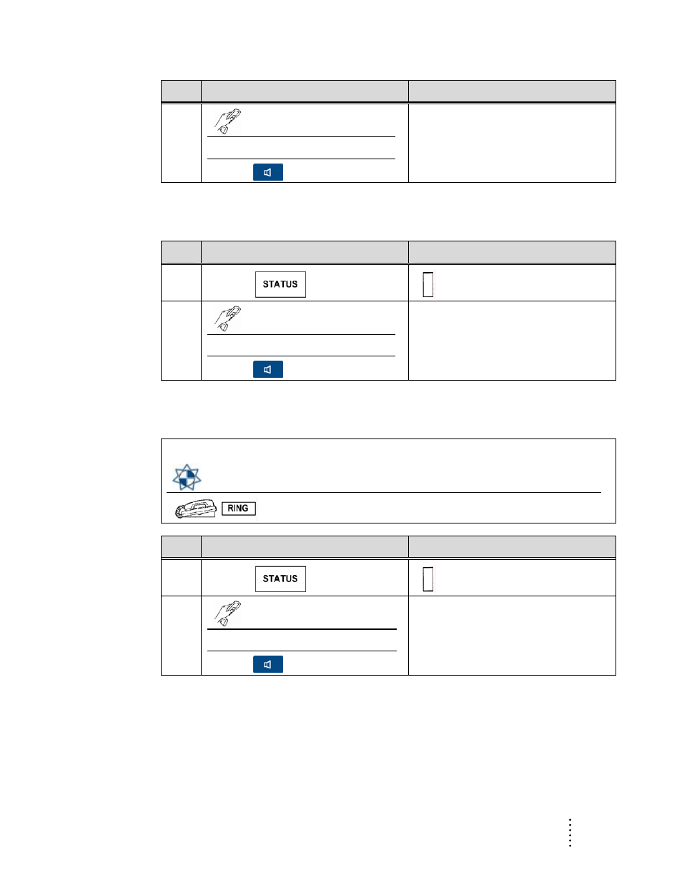 Place a status call to a buzz user, Answer a call from a buzz user | Aastra Telecom ITE-760 User Manual | Page 45 / 111