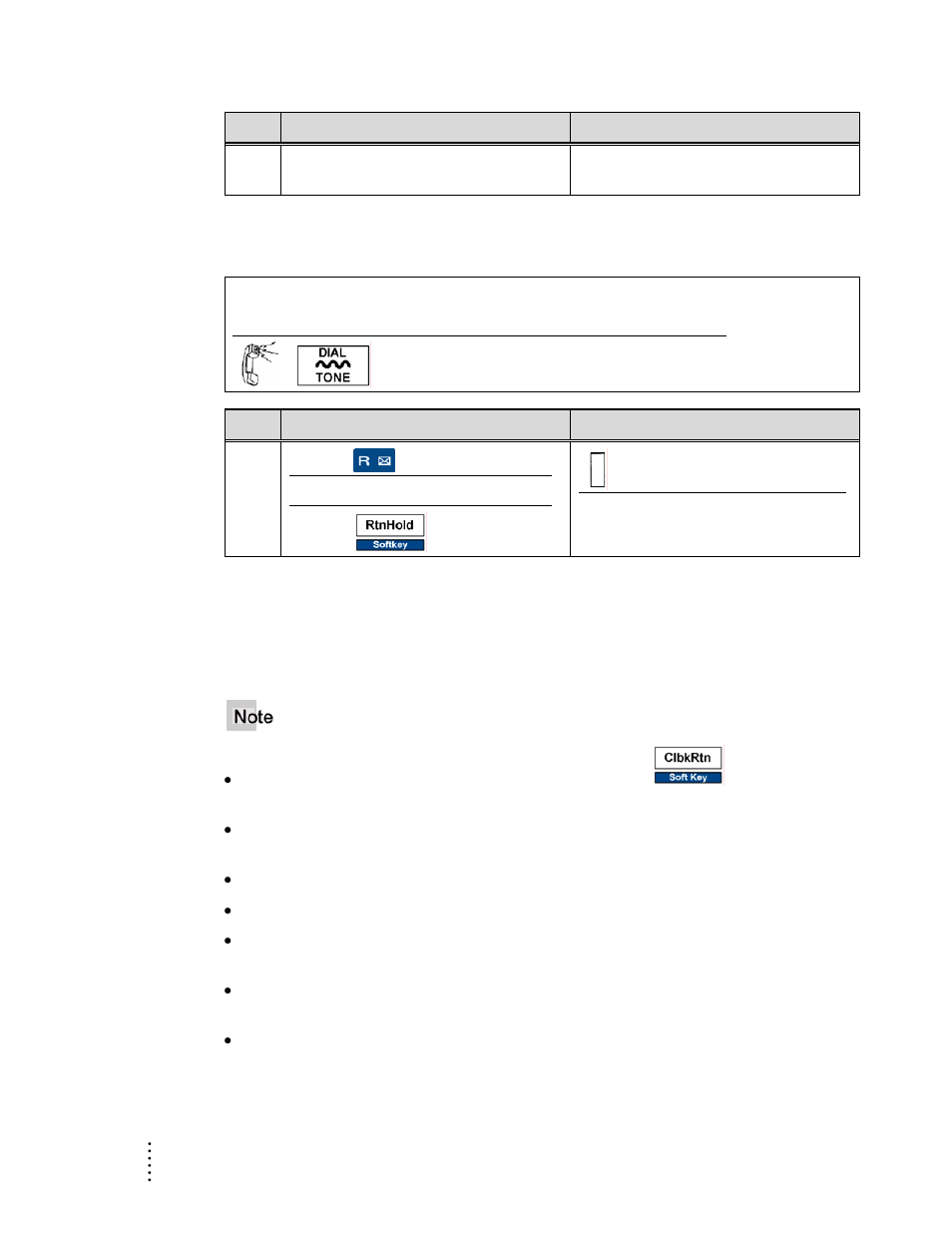 Callback | Aastra Telecom ITE-760 User Manual | Page 54 / 111