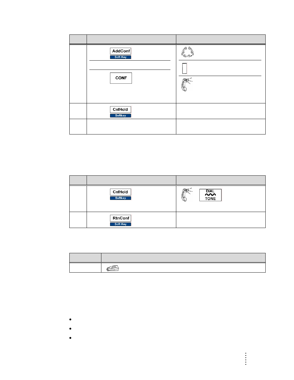 Leave the conference and return, Leave the conference, Data calls | Aastra Telecom ITE-760 User Manual | Page 59 / 111