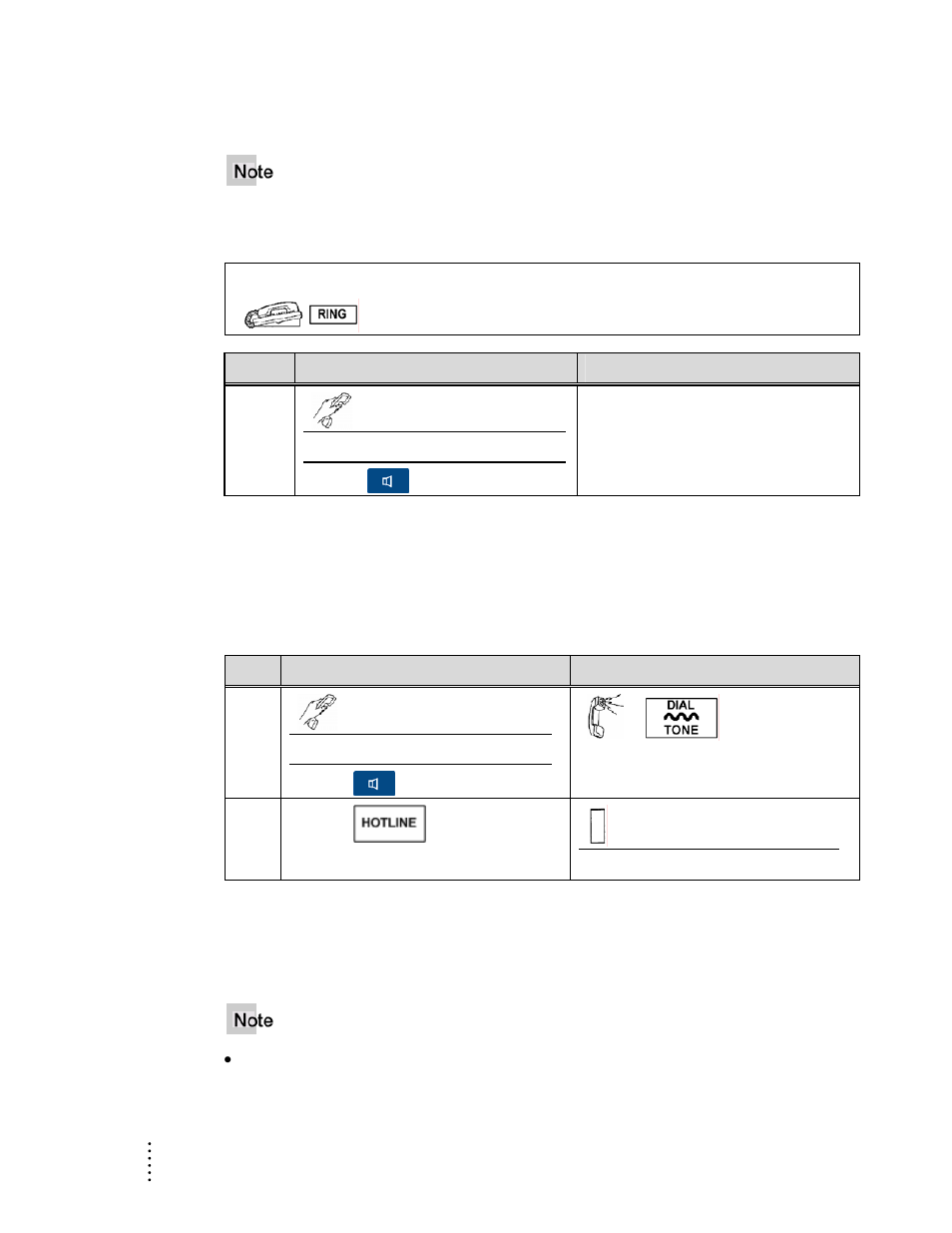 Accept a hotline conference call, Hotline, Use hotline | Intercom | Aastra Telecom ITE-760 User Manual | Page 66 / 111
