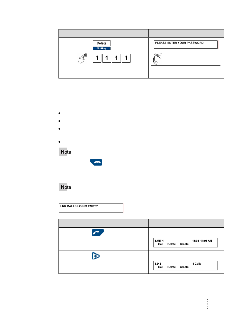 Outgoing (lnr) calls log, View the outgoing calls log | Aastra Telecom ITE-760 User Manual | Page 93 / 111
