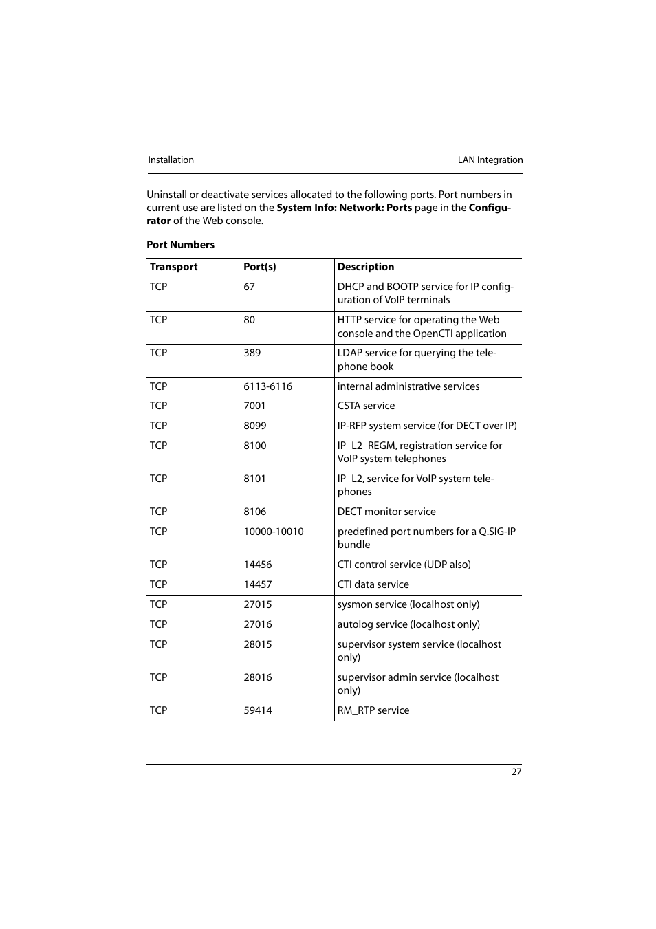 Aastra Telecom 800 User Manual | Page 29 / 136