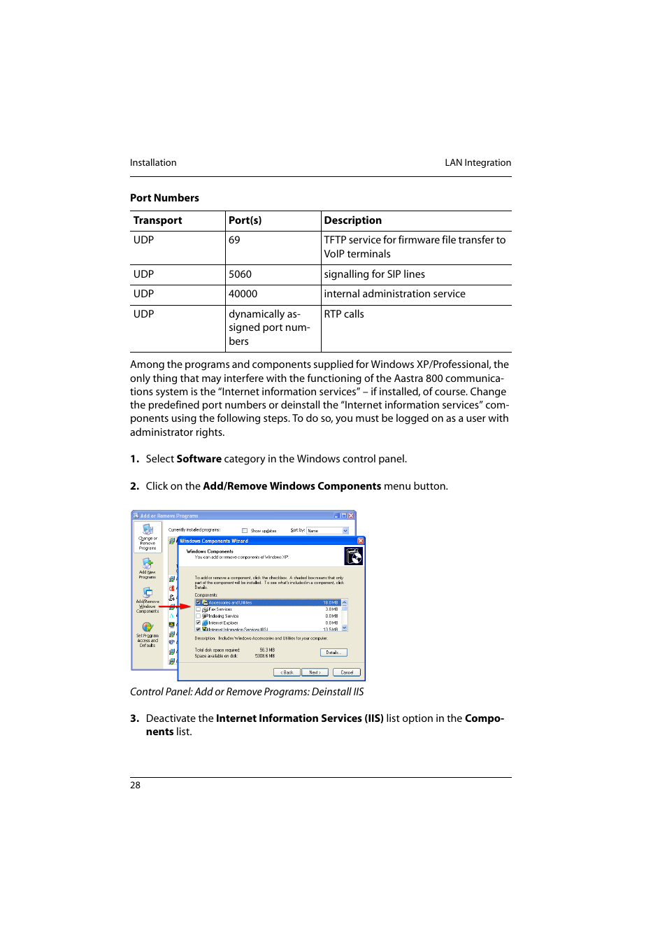 Aastra Telecom 800 User Manual | Page 30 / 136