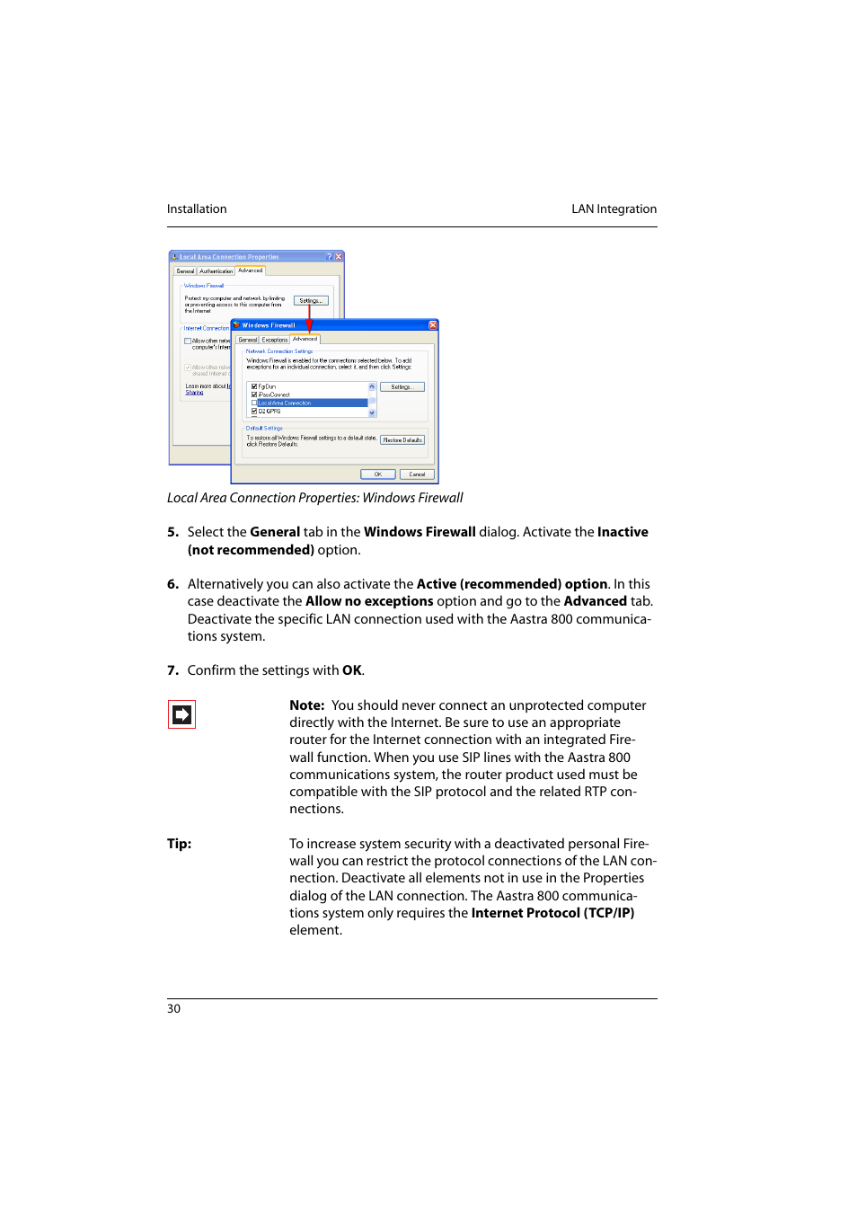 Aastra Telecom 800 User Manual | Page 32 / 136