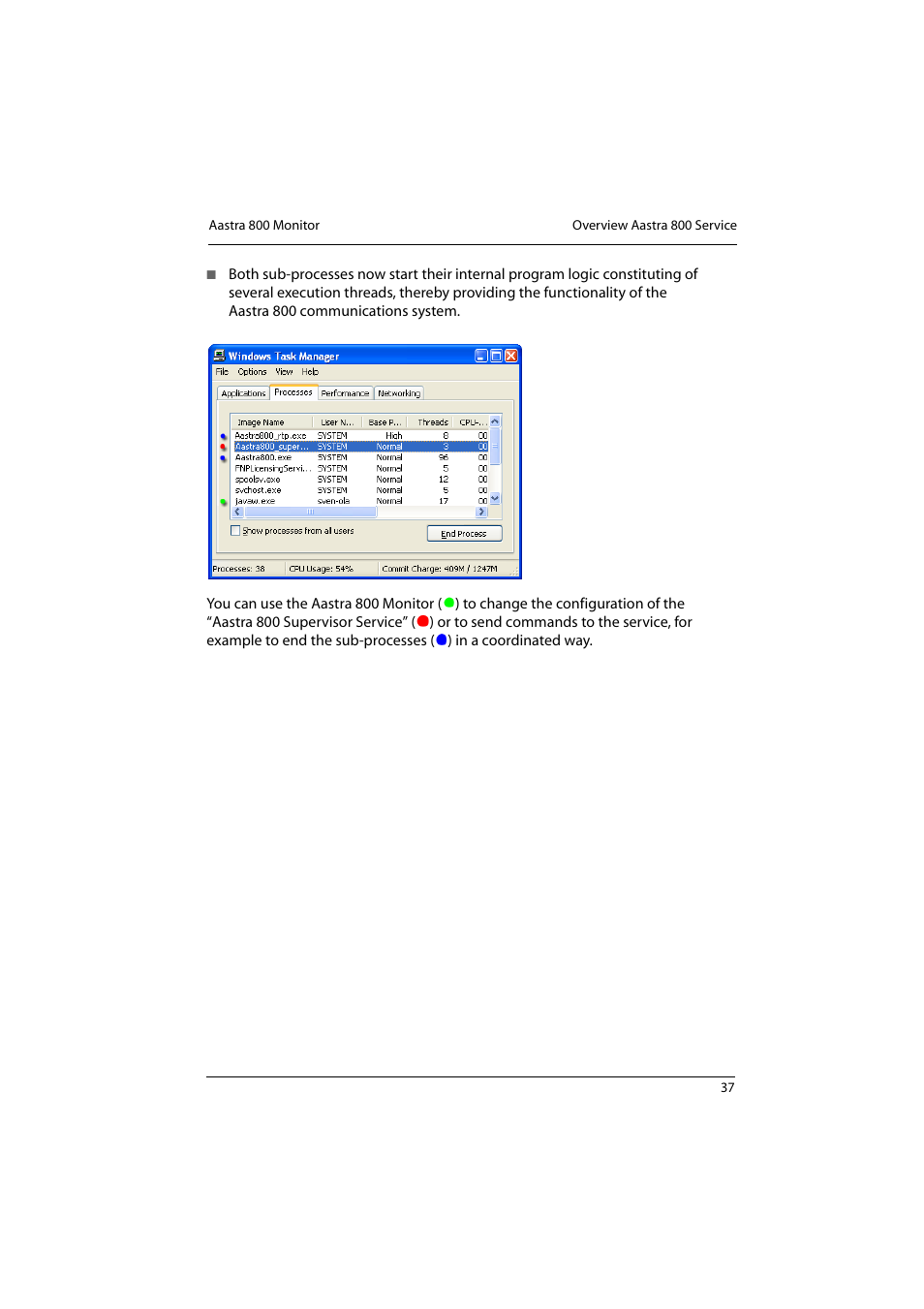 Aastra Telecom 800 User Manual | Page 39 / 136