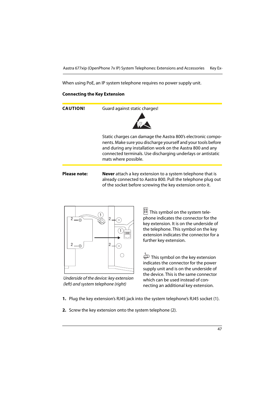 Aastra Telecom 800 User Manual | Page 49 / 136