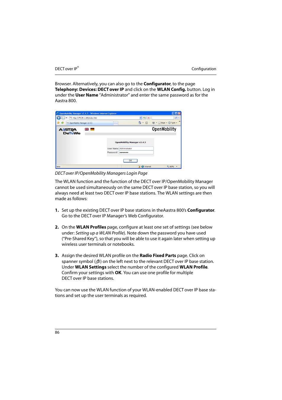 Aastra Telecom 800 User Manual | Page 88 / 136