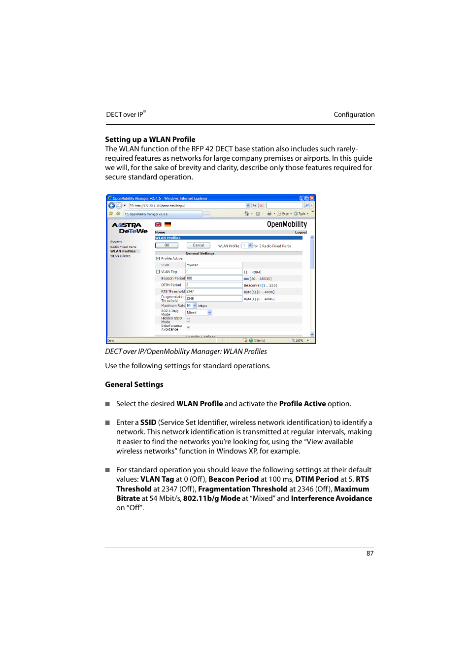 Aastra Telecom 800 User Manual | Page 89 / 136