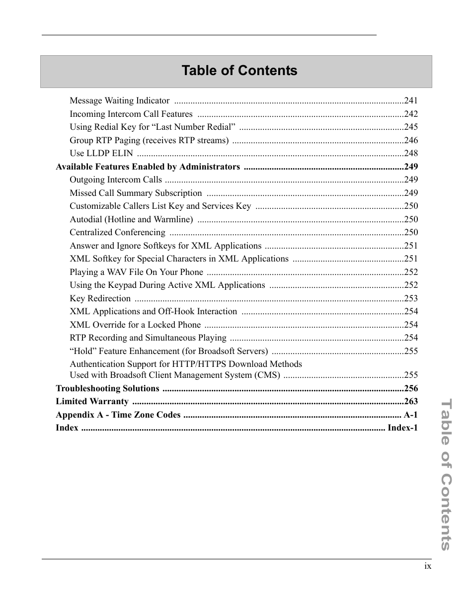 Aastra Telecom 9480i CT User Manual | Page 9 / 290