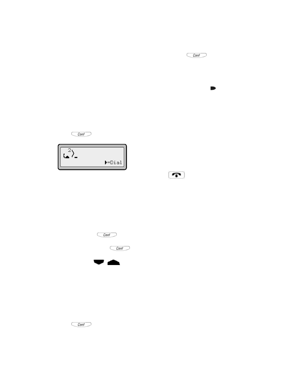Handling calls, Ending calls | Aastra Telecom SIP9133i User Manual | Page 14 / 22