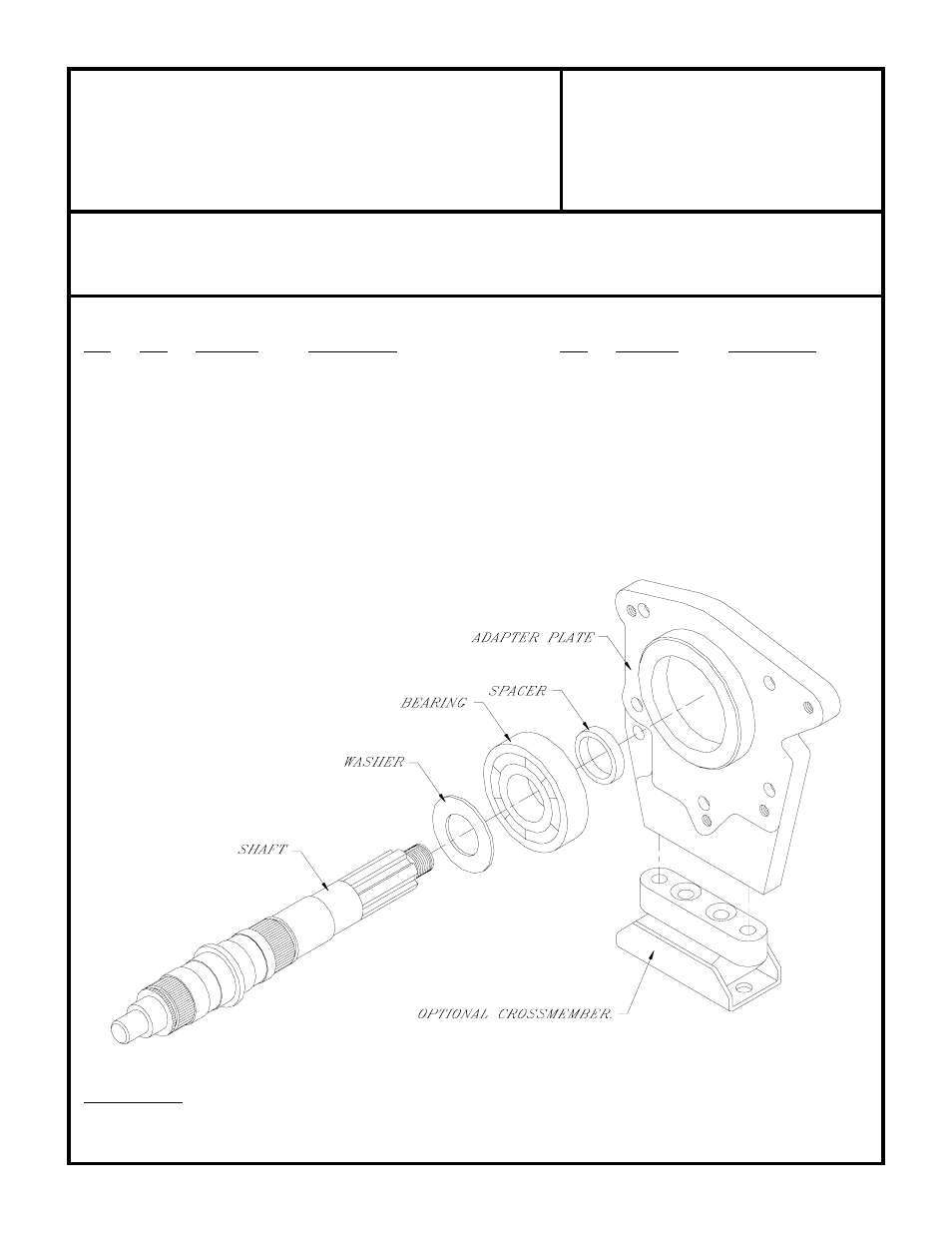 Advance Adapters 50-1000 User Manual | 3 pages