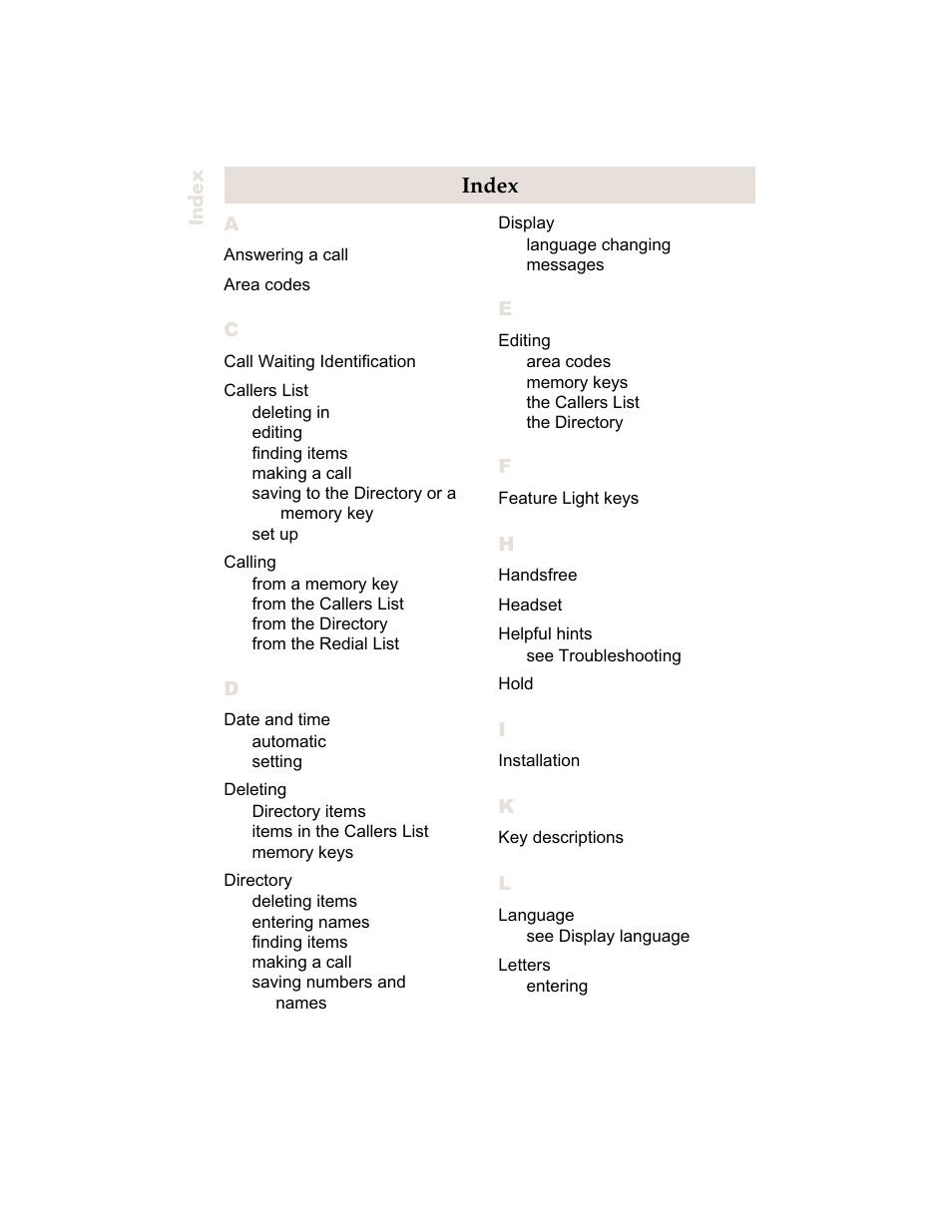 Aastra Telecom 9120 User Manual | Page 38 / 40
