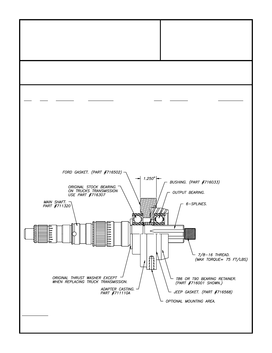 Advance Adapters 50-2000 User Manual | 2 pages