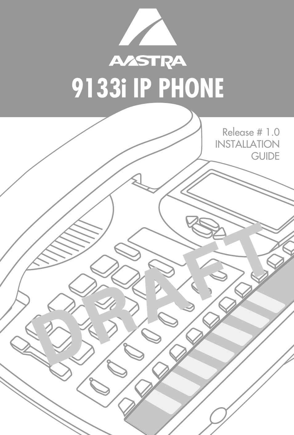 Aastra Telecom 9133i (INSTALLATION GUIDE) User Manual | 16 pages