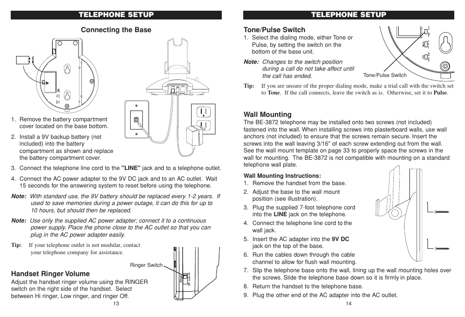 Aastra Telecom BE-3872 User Manual | Page 8 / 18