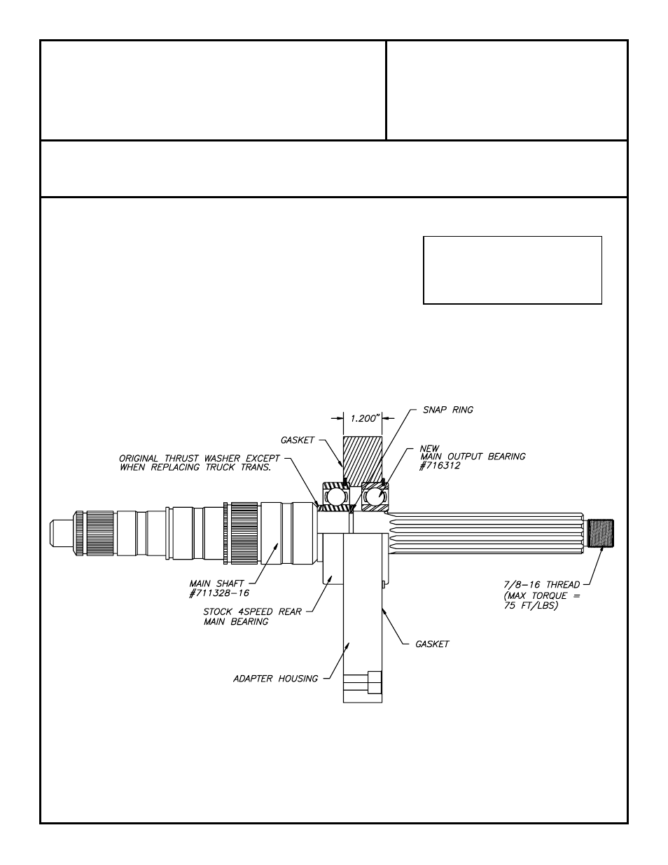 Advance Adapters 50-2801 User Manual | 2 pages