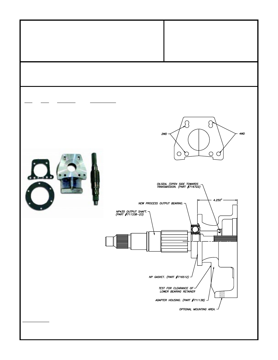 Advance Adapters 50-3801 User Manual | 2 pages