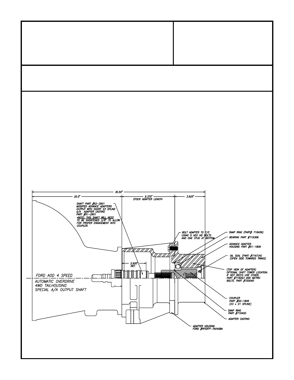 Advance Adapters 50-4402 User Manual | 2 pages