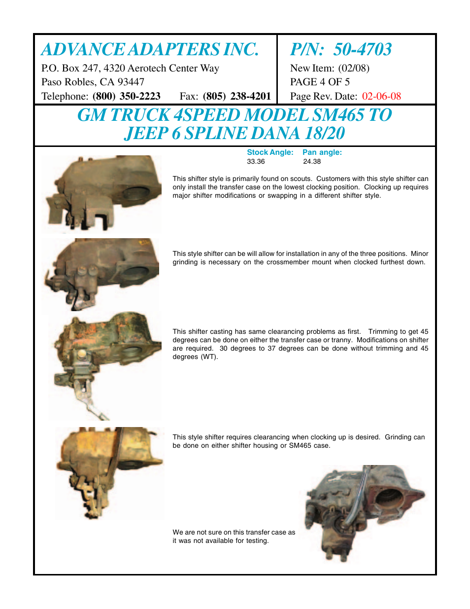 Advance Adapters 50-4703 User Manual | Page 4 / 5