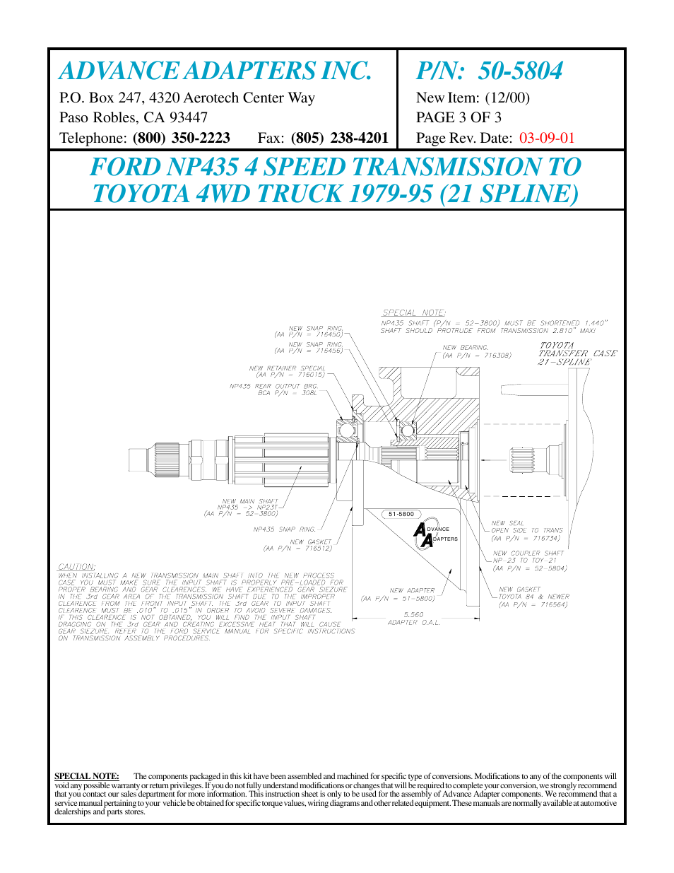 Advance Adapters 50-5804 User Manual | Page 3 / 3