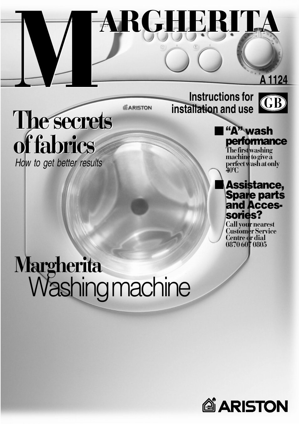 Ariston A 1124 User Manual | 16 pages
