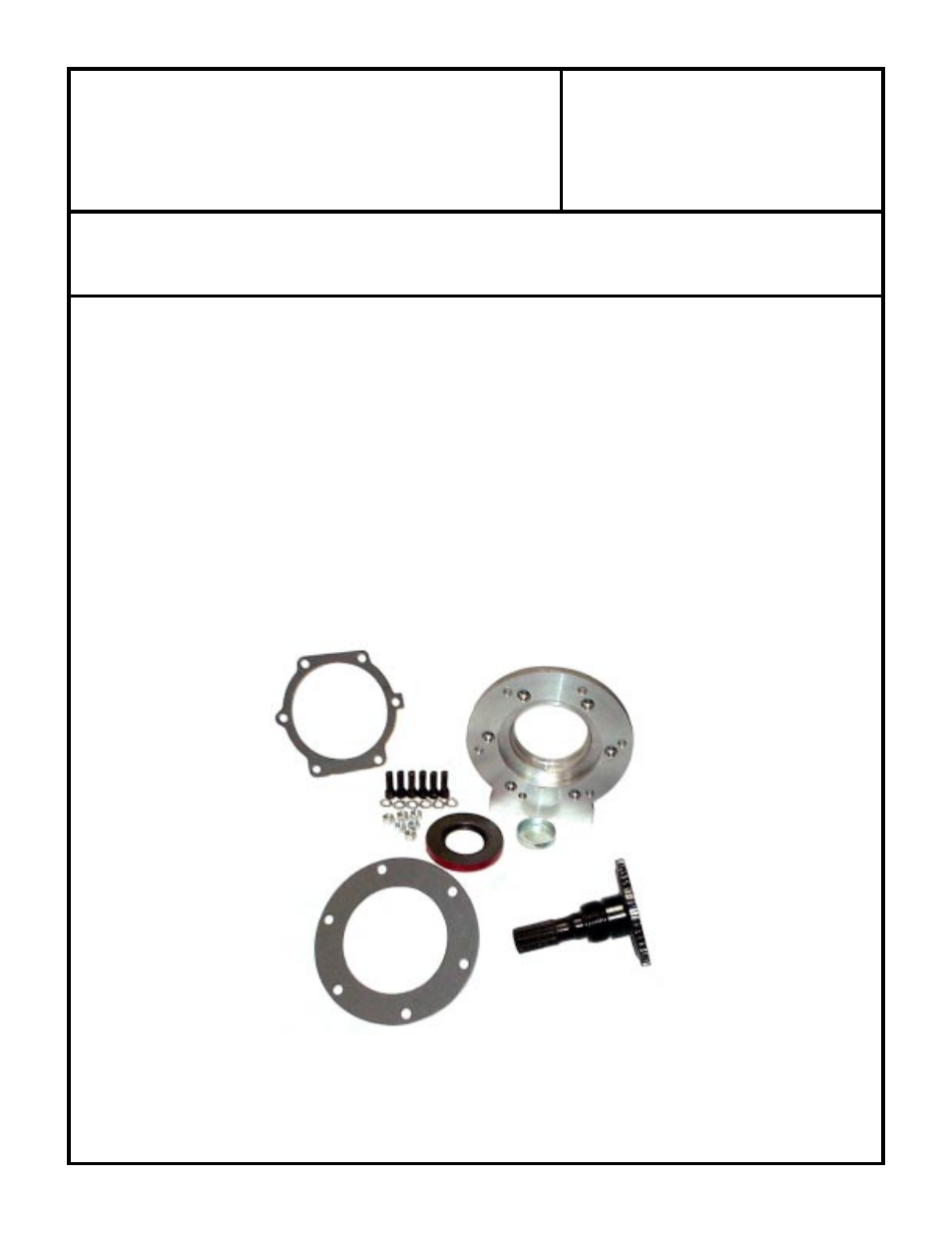 Advance Adapters 50-6401 User Manual | 3 pages