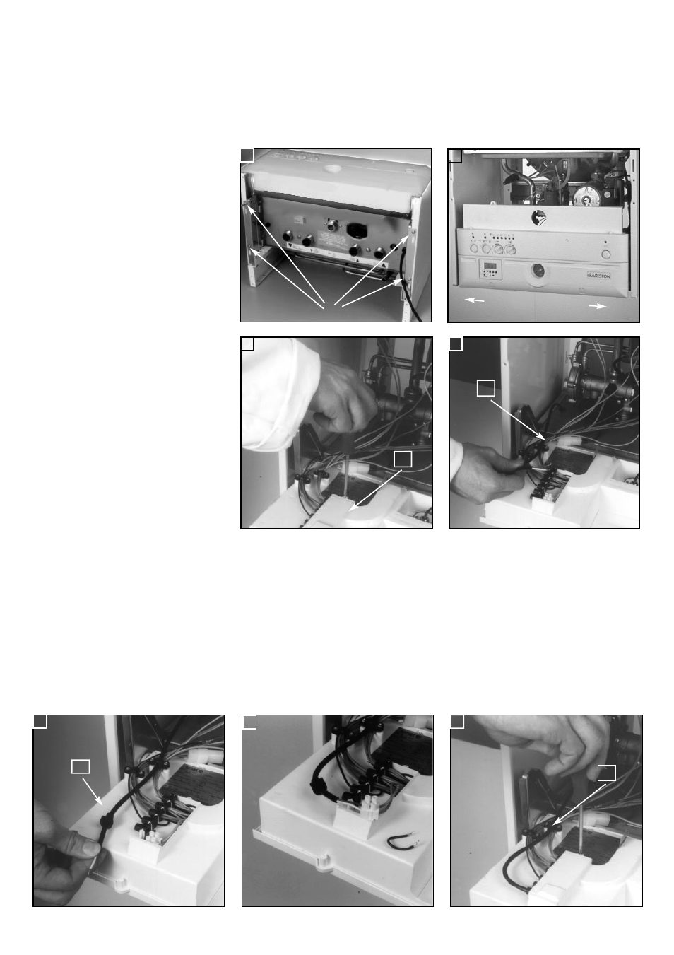 10 room thermostat connection | Ariston EURO COMBI 47-116-10 User Manual | Page 14 / 28