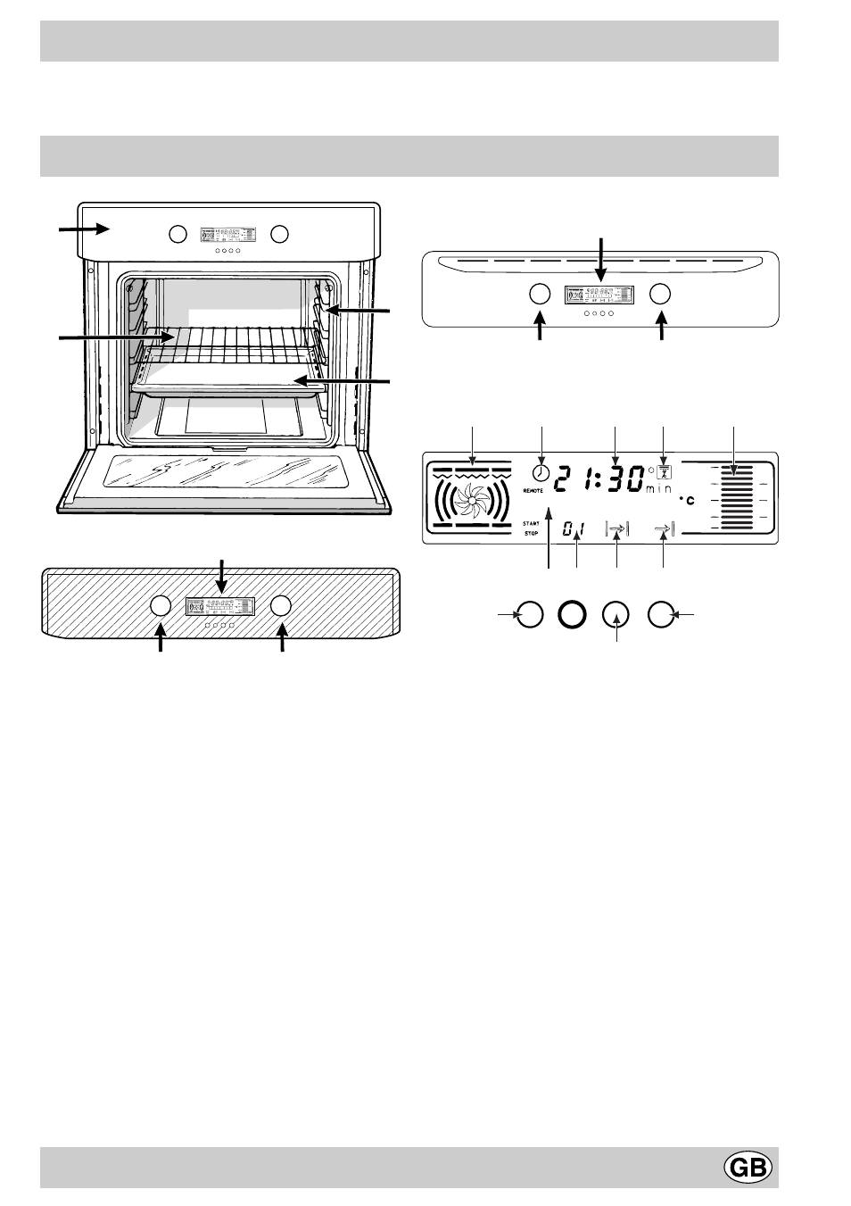 Close-up view, Pizza, Ah g f | Bc d | Ariston FD88 User Manual | Page 3 / 11