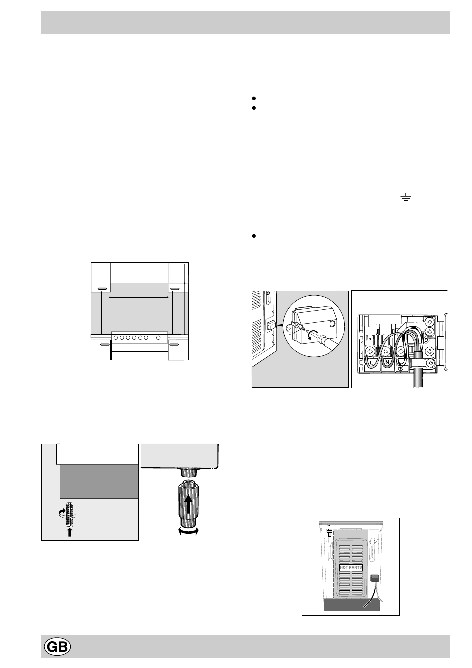 Installation | Ariston K3E1/IR User Manual | Page 4 / 12