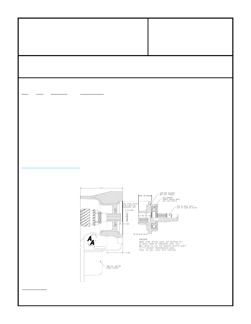 Advance Adapters 27-0000T User Manual | 1 page