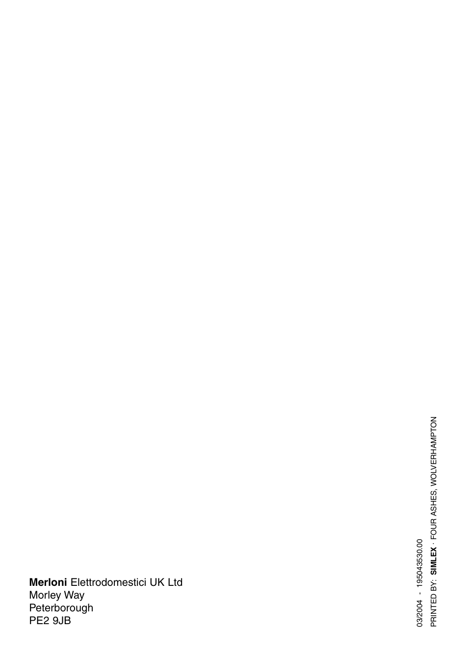 Ariston A1636S User Manual | Page 16 / 16