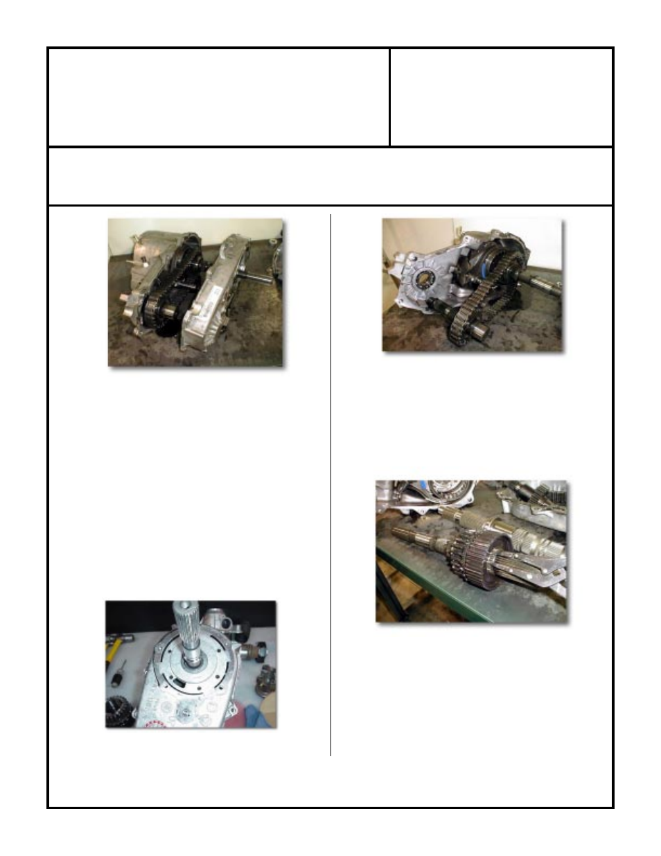 Advance adapters inc, Np231 short shaft "fixed yoke" kit | Advance Adapters 50-7906B User Manual | Page 6 / 12