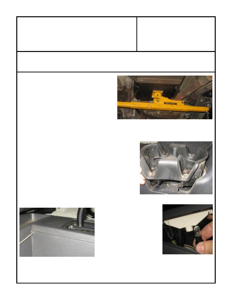 Tj 231 cable shifter | Advance Adapters 715543231 User Manual | Page 4 / 8