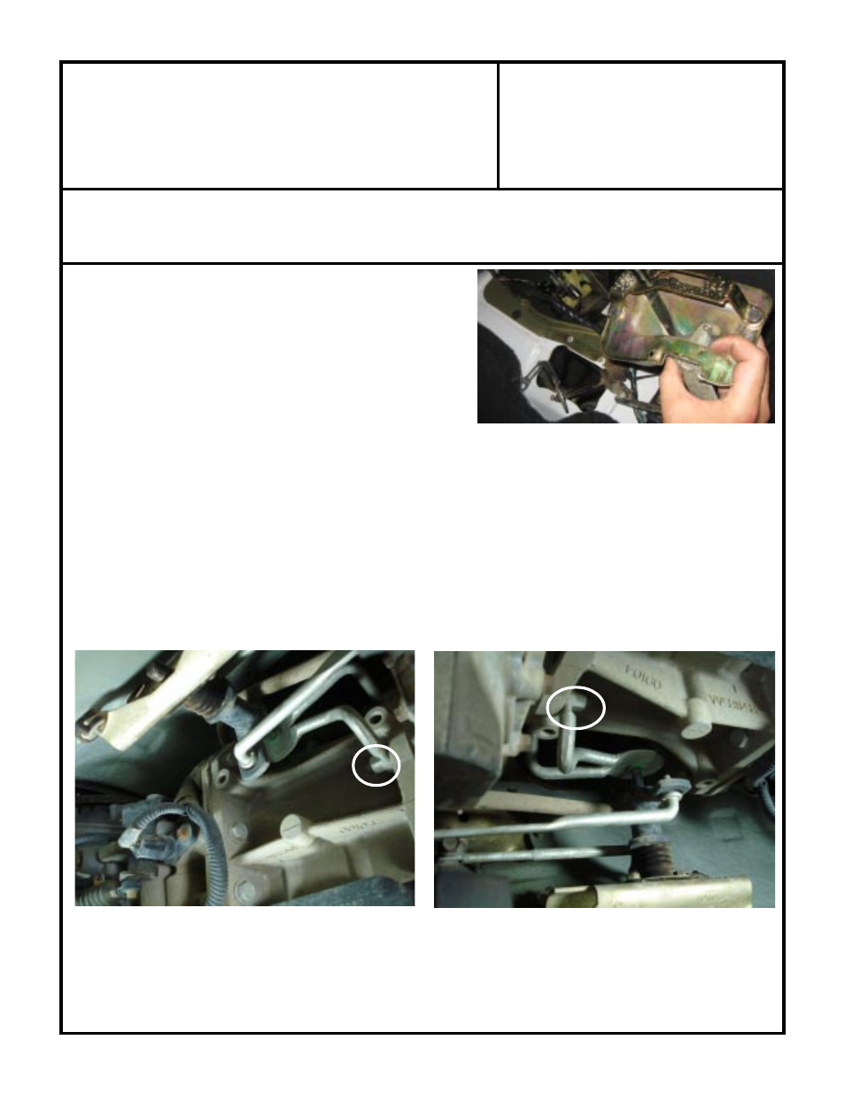 Tj 231 cable shifter | Advance Adapters 715543231 User Manual | Page 6 / 8