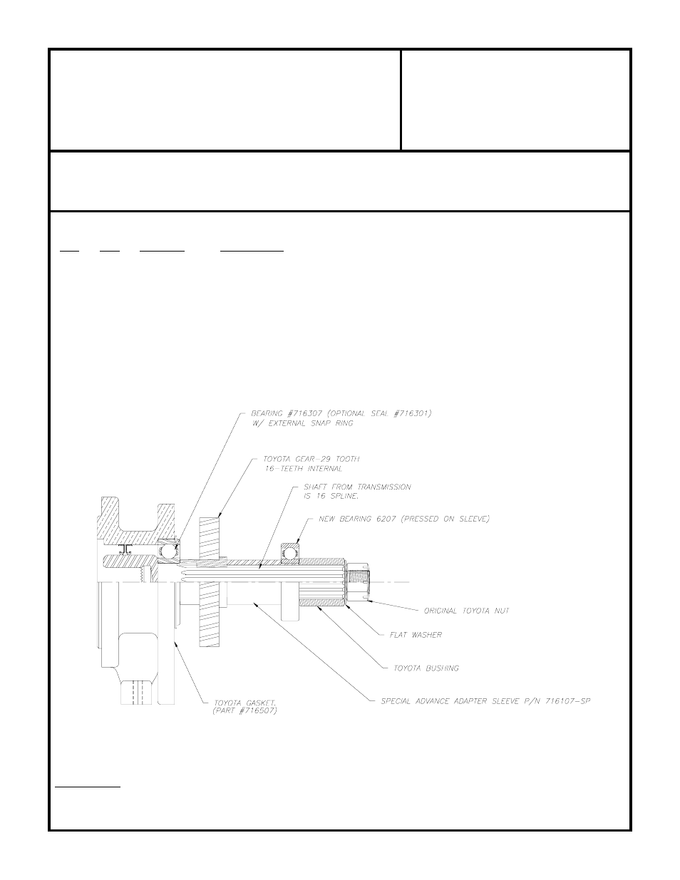 Advance Adapters 716107 User Manual | 1 page