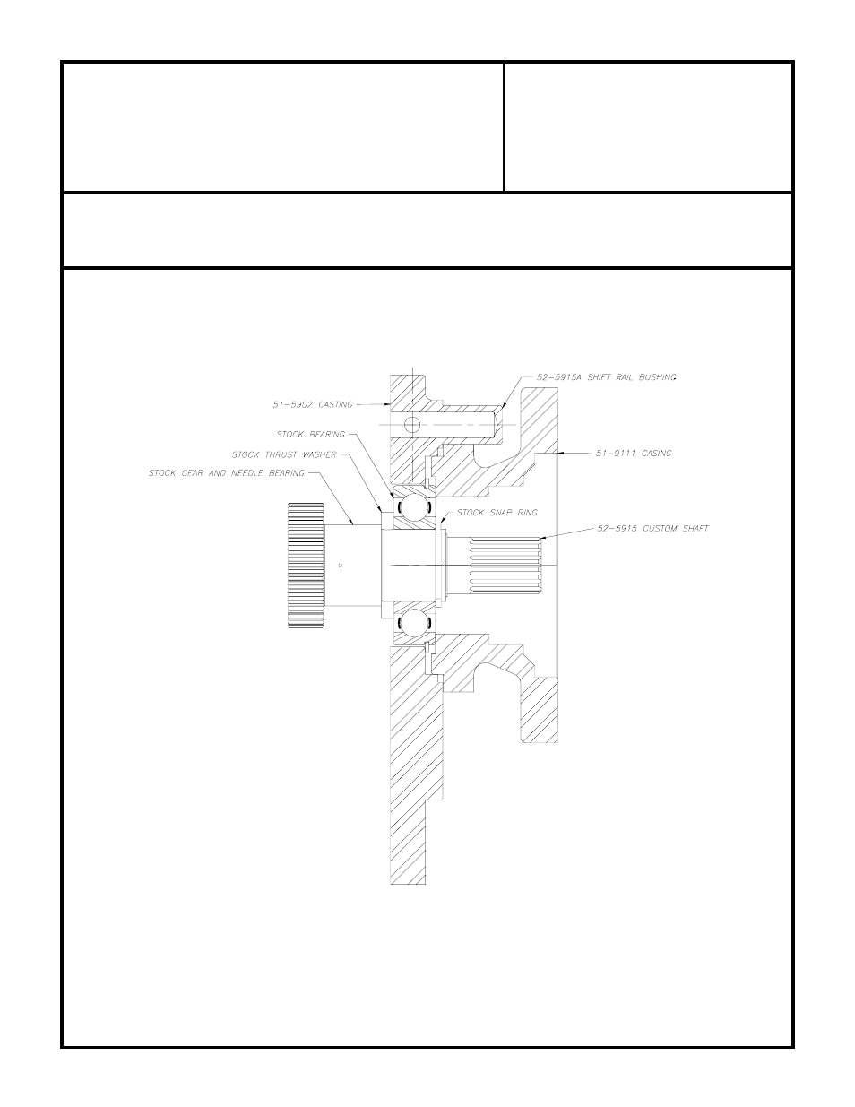 Toyota crawler to dana 300 transfer case | Advance Adapters 50-5915 User Manual | Page 3 / 3