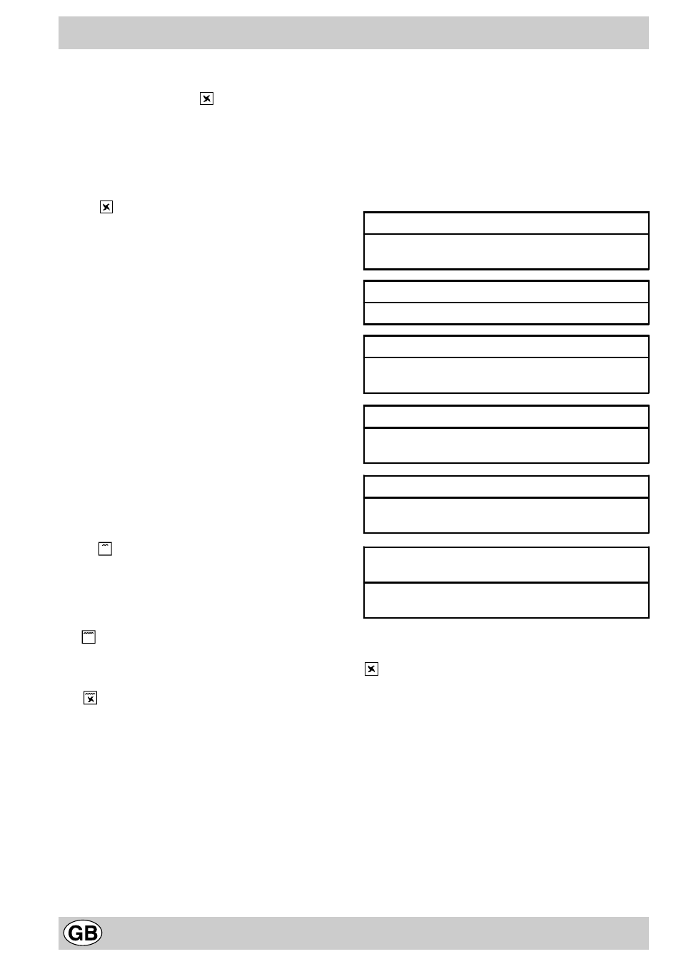 Practical cooking advice | Ariston FM 51 IX GB User Manual | Page 4 / 8