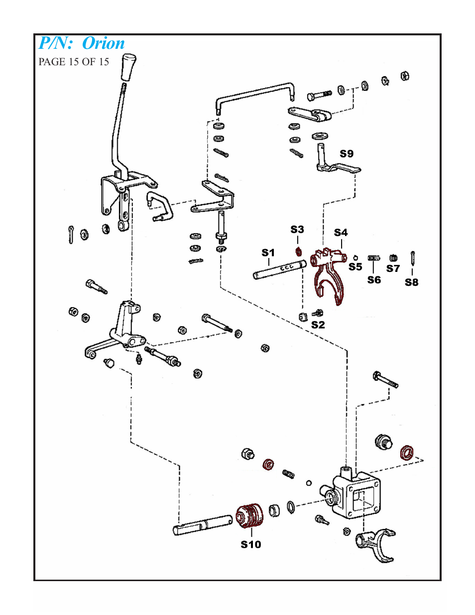 P/n: orion | Advance Adapters Orion Transfer Cace User Manual | Page 15 / 15