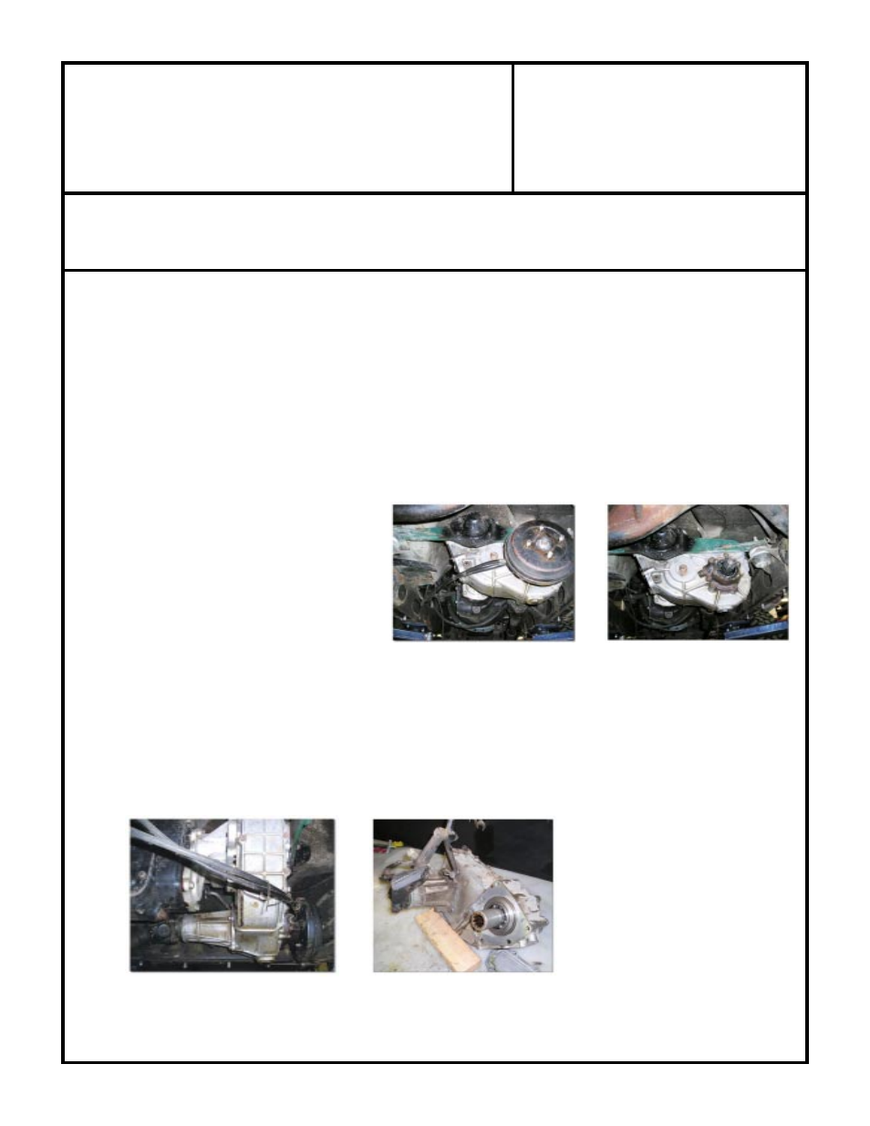 Orion transfer case assembly & disassembly, Advance adapters inc. p/n: orion | Advance Adapters Orion Transfer Cace User Manual | Page 3 / 15